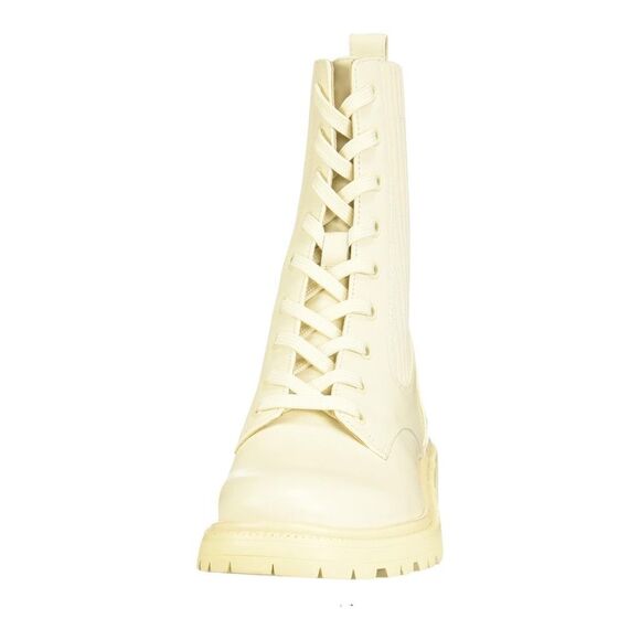 Sam Edelman Lydell Ivory Combat Boots 8.5 New - Picture 5 of 8